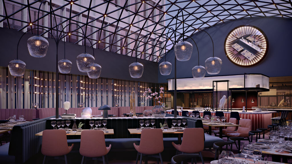 Scandic Falkoner, Copenhagen, restaurant